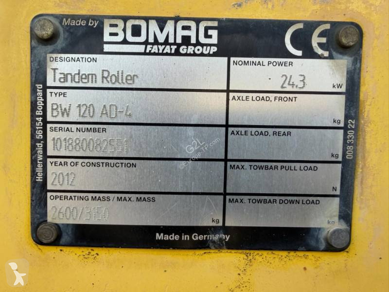Compactador Bomag