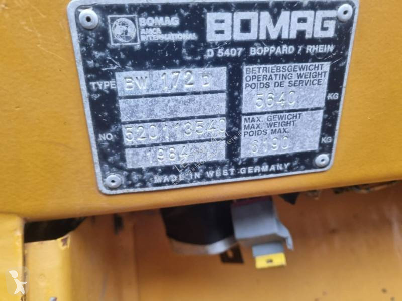 Compacteur Bomag