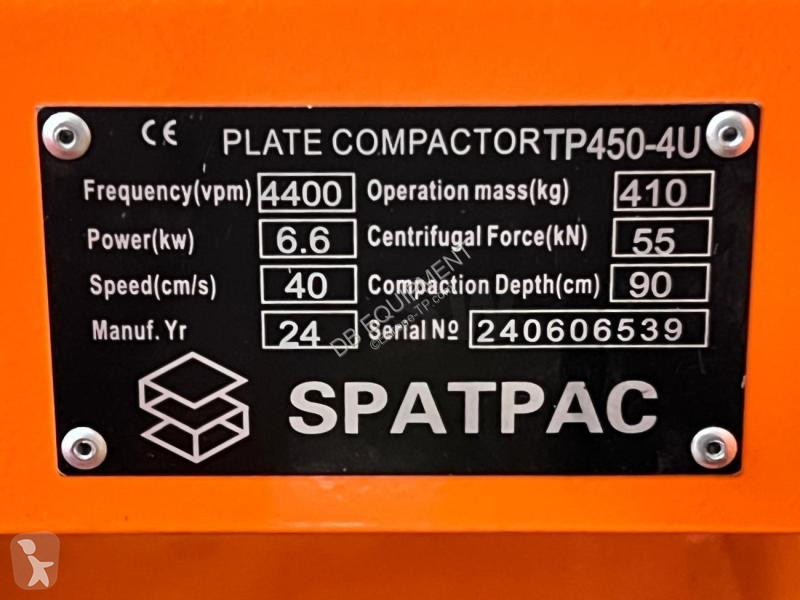 Jordstamper   Plaque vibrante compacteur à main...