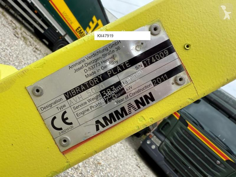 Jordstamper Ammann AVH 5020