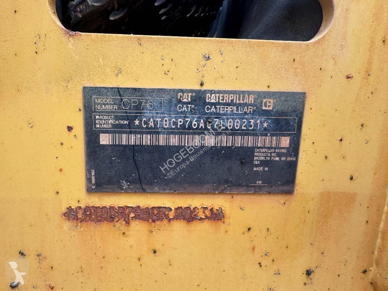 Zhutňovač Caterpillar CP 76