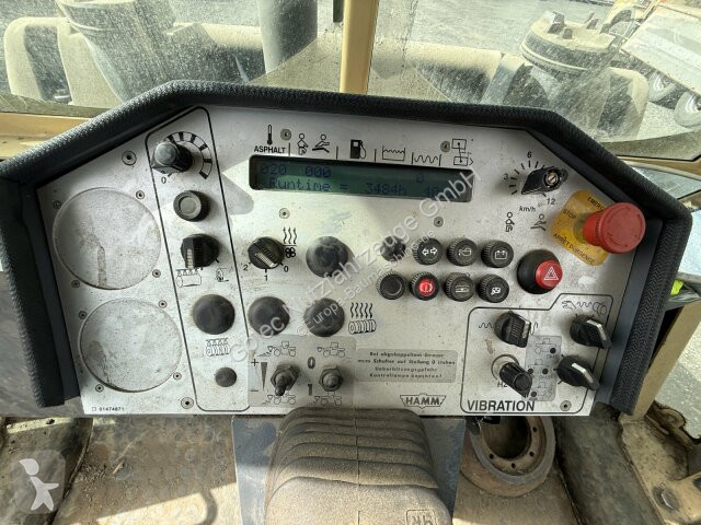 Jordstamper Hamm DV 08 Super Walze 12 Ton...