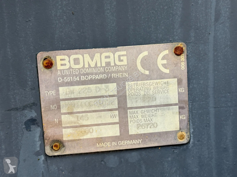 Jordstamper Bomag Roller with vibration *NO...