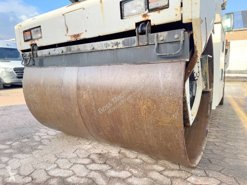 Jordstamper Bomag - Tandem Roller / Backup Camera