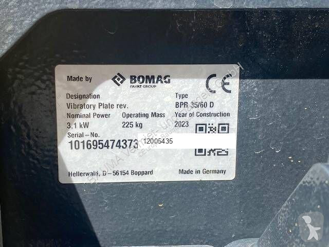 Compactador Bomag BPR 35/60 D MIETE / RENTAL...