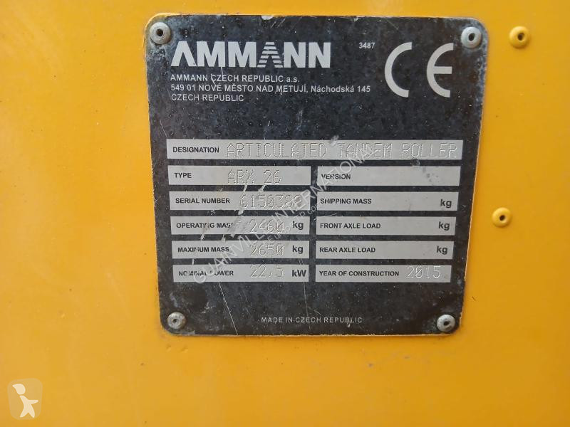 Zhutňovač Ammann 26