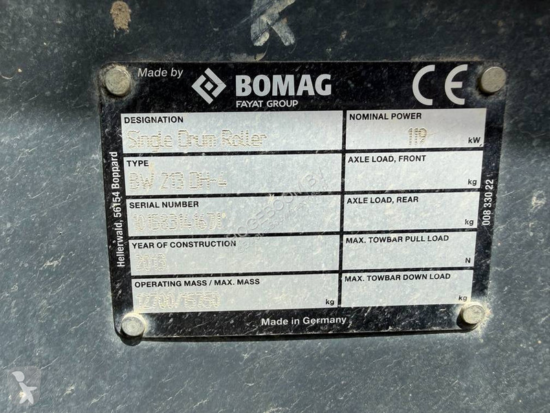 Zhutňovač Bomag H4