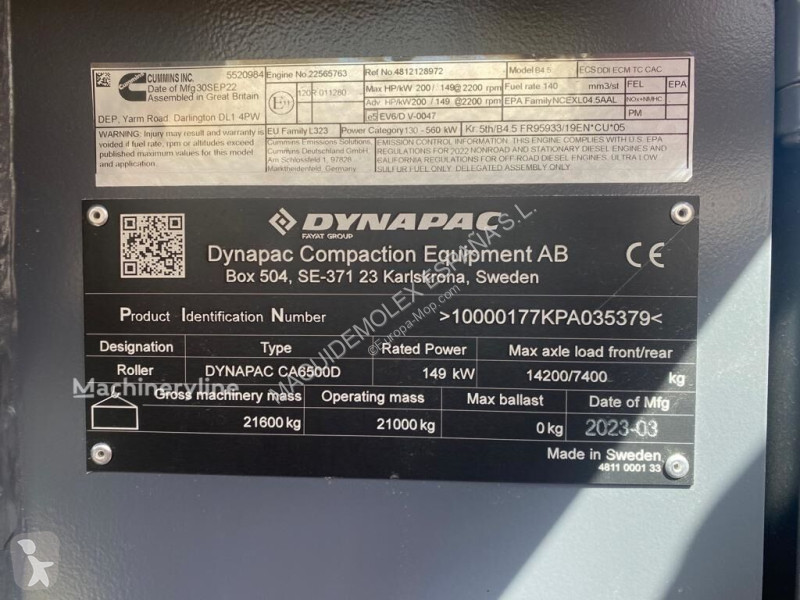Walec Dynapac