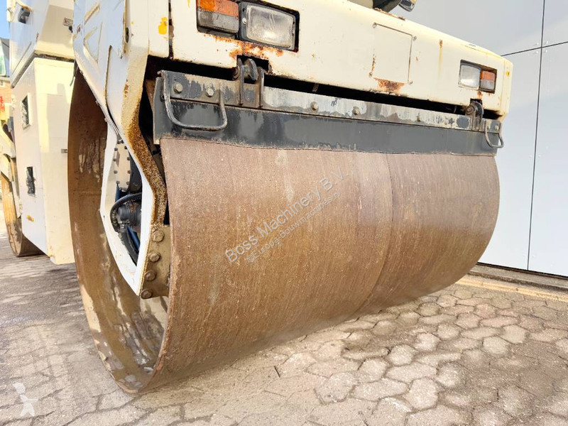 Jordstamper Bomag - Tandem Roller / Backup Camera