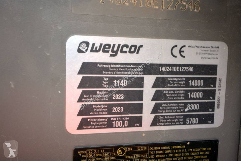 Jordstamper Weycor AW 1140