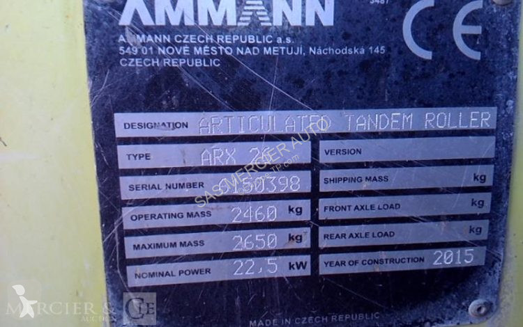 Compactador Ammann n/c
