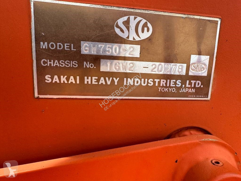 Compactor Sakai 750-2