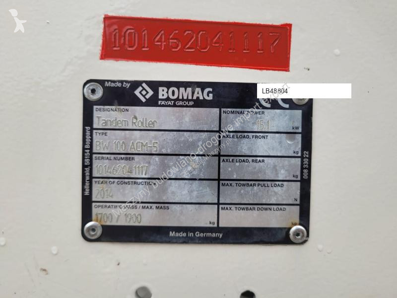 Compactor Bomag ACM - 5
