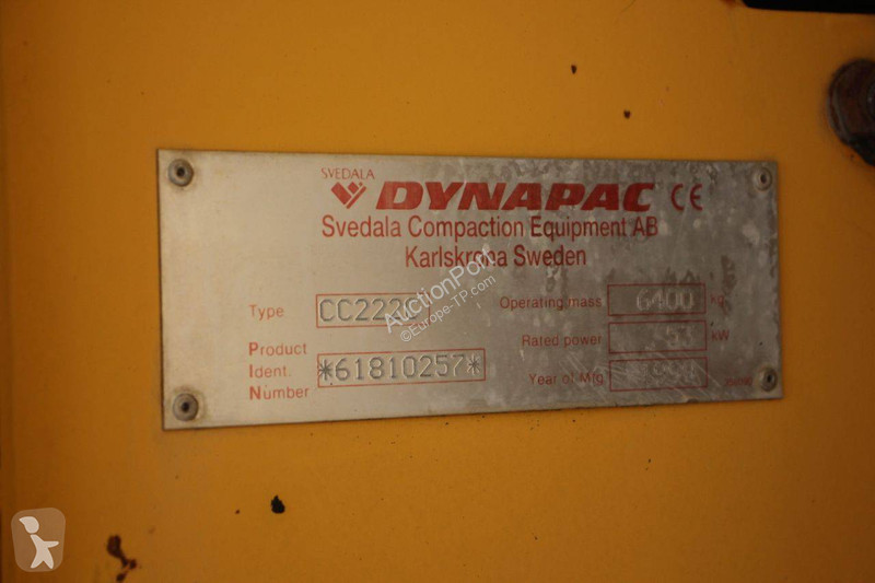 Compactor Dynapac CC222C