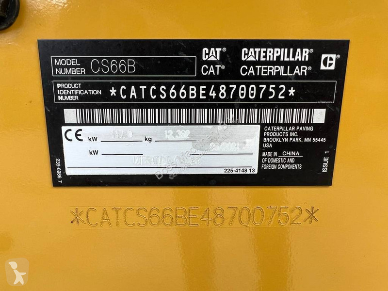 Compactador Caterpillar - CE Certified / Low...