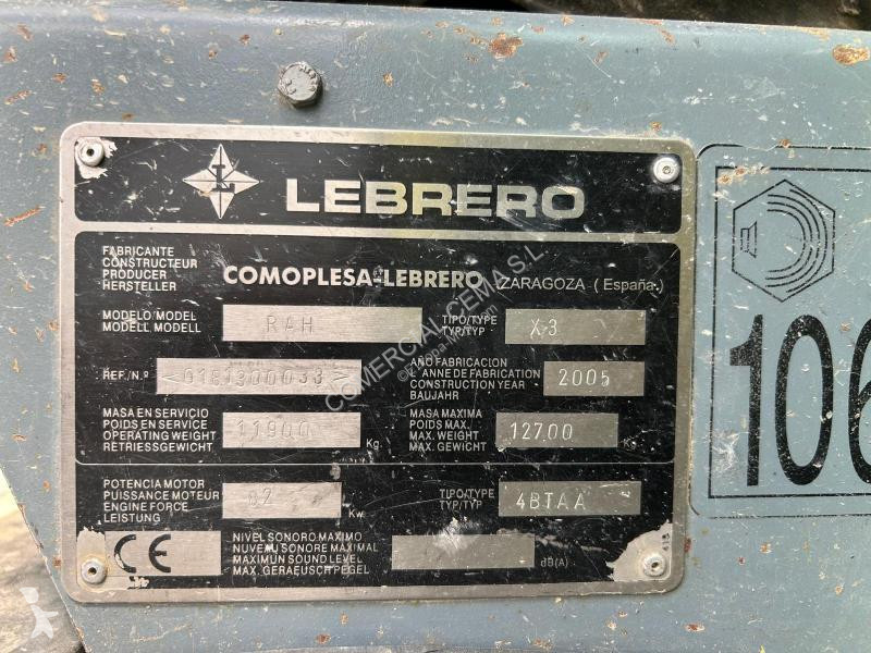 Compactor Lebrero  RAHILE X3