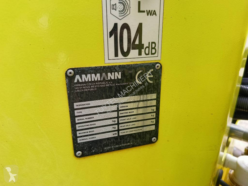 Wals Ammann 26 -2 double drum roller compactor...