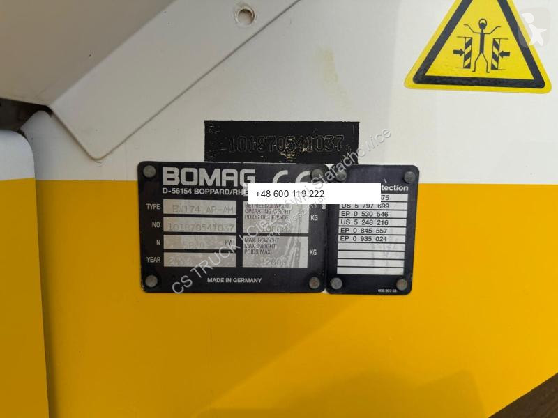 Compactor Bomag BW 174 AP - AM