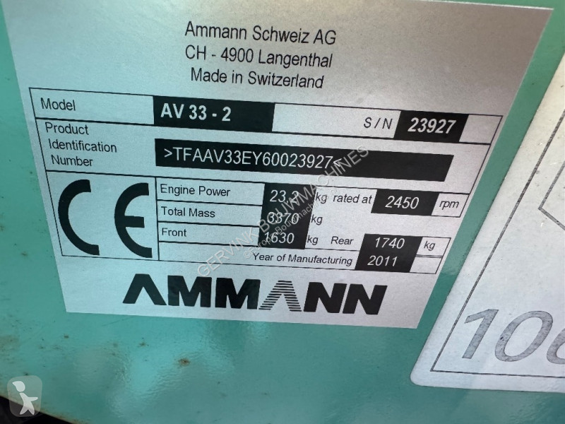 Compactador Ammann AV 33-2