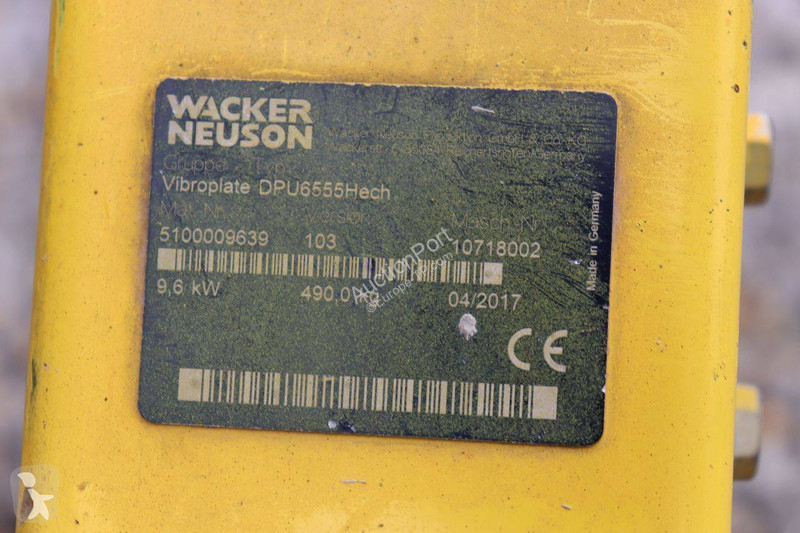 Compacteur Neuson DPU6555Hech