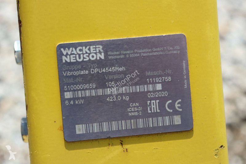 Compacteur Neuson DPU4545