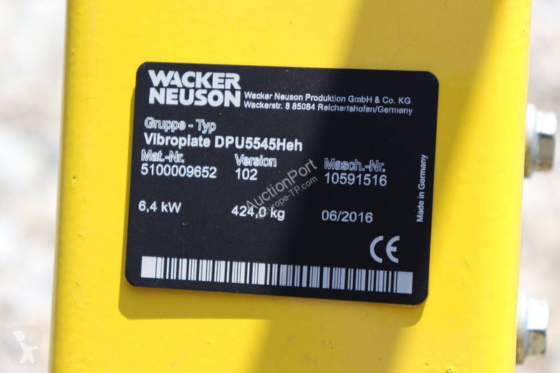 Compacteur Neuson DPU5545