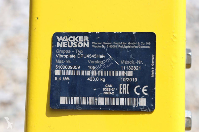 Compacteur Neuson DPU5545