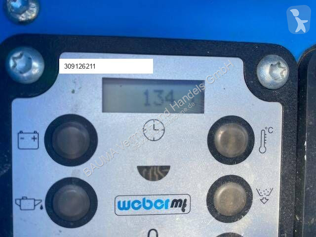 Compattatore Weber CR 9-II CCD 2.0 MIETE /...