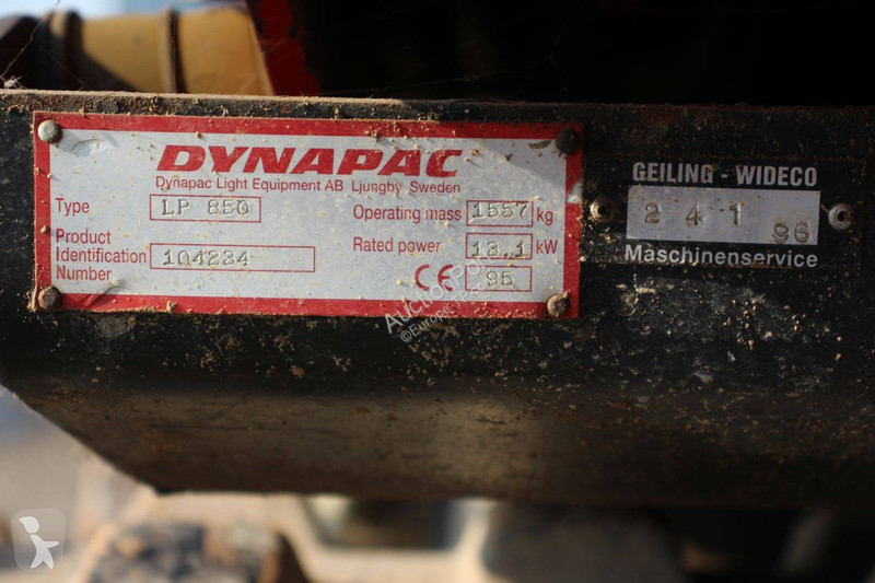 Compactador Dynapac LP 850P