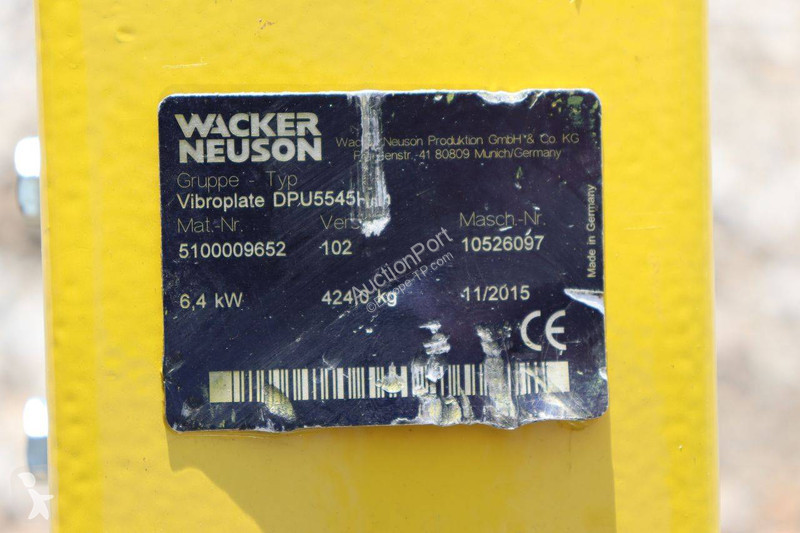 Compacteur Neuson DPU5545