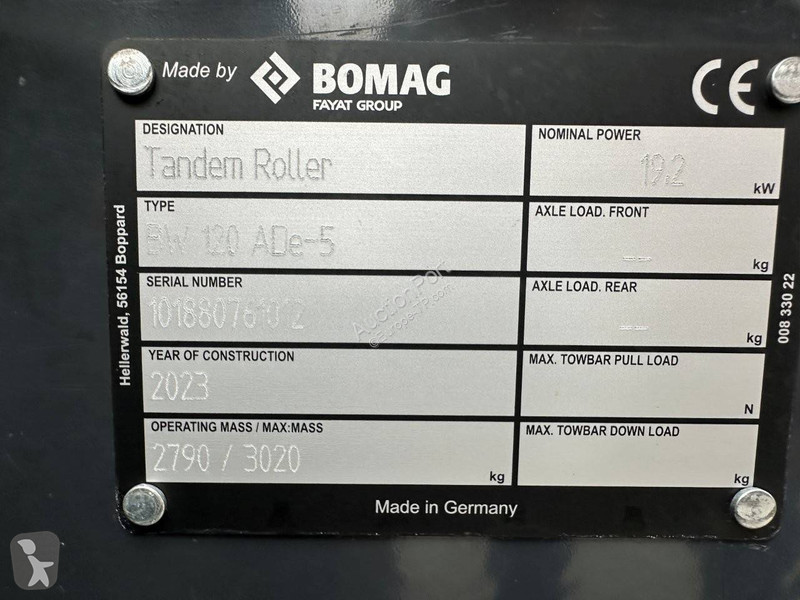 Compacteur Bomag BW 120 Ade-5