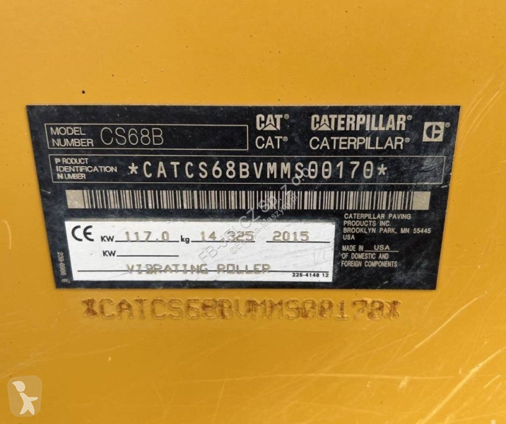 Compactador Caterpillar Vibrating Compactor CAT