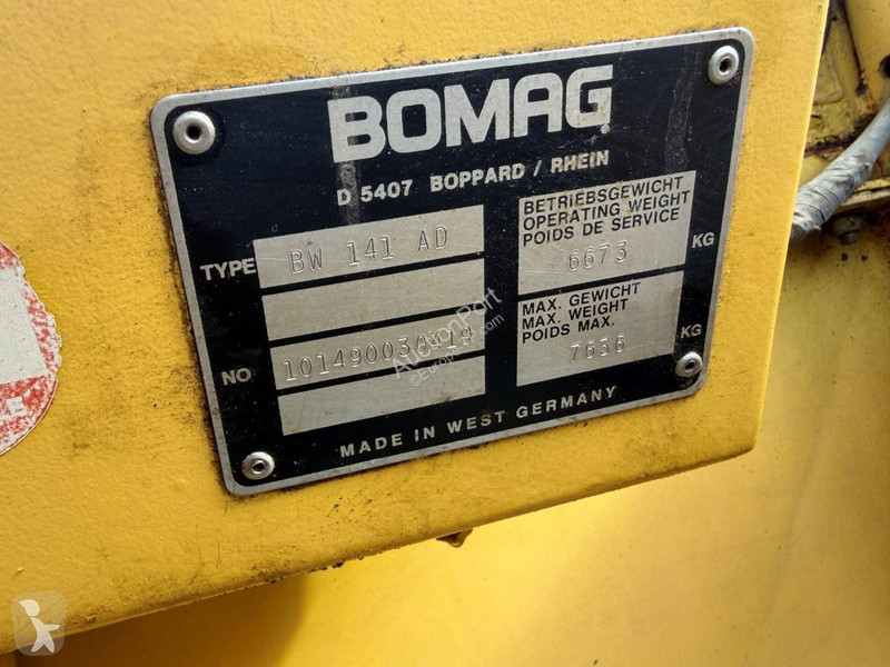 Compacteur Bomag