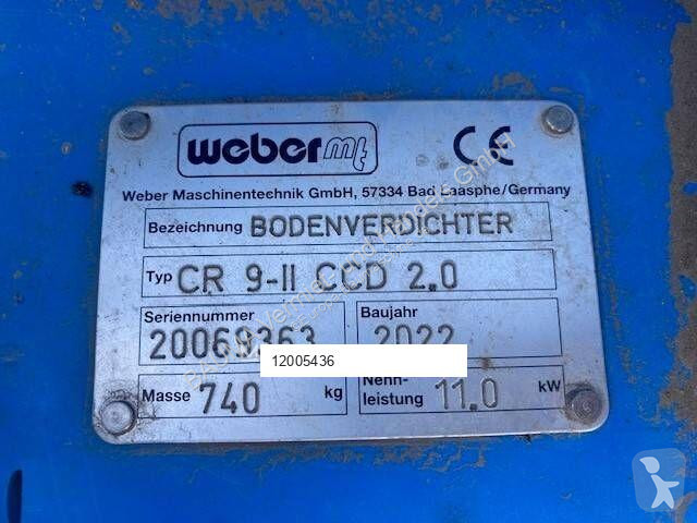 Vält Weber CR 9-II CCD 2.0 MIETE / RENTAL...