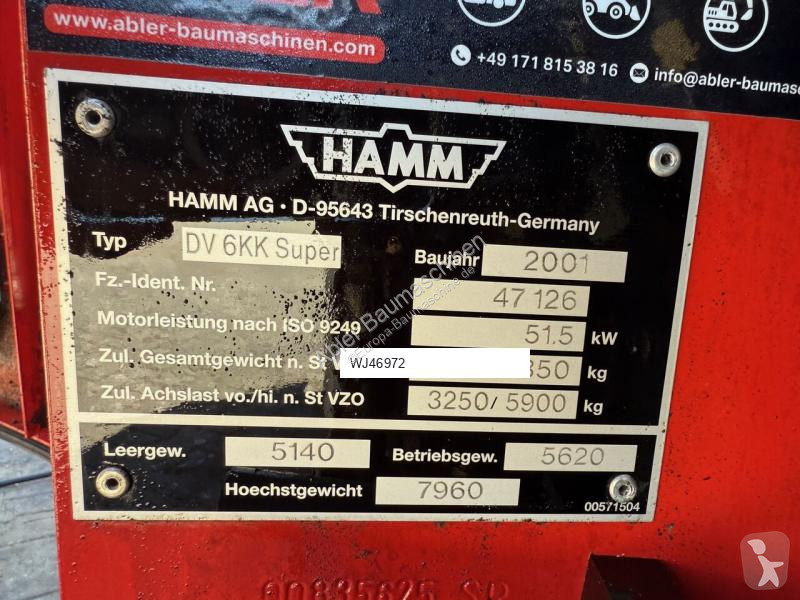 Compactor Hamm DV6 KK