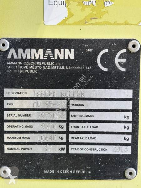 Compactador Ammann 95-2