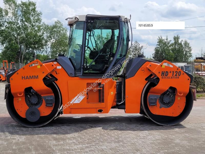 Jordstamper Hamm HD + 120 VO