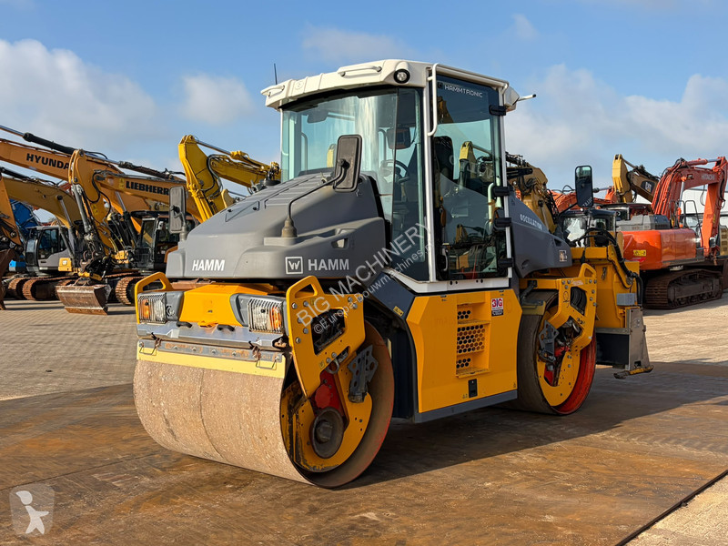 Vibrohenger Hamm DV70i + Bomag splitter