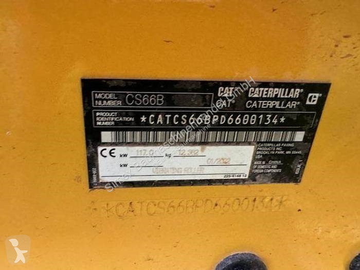 Compactador Caterpillar 66B