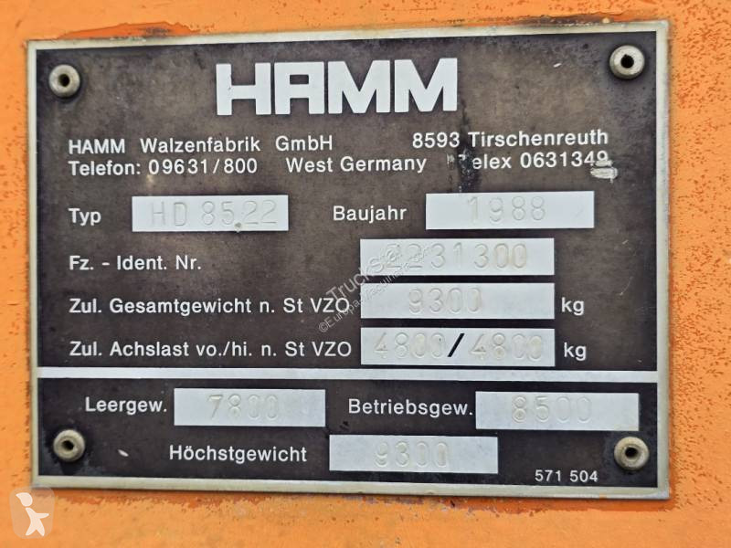 Jordstamper Hamm HD 8522