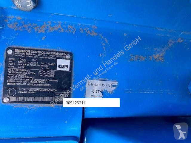 Compattatore Weber CR 9-II CCD 2.0 MIETE /...