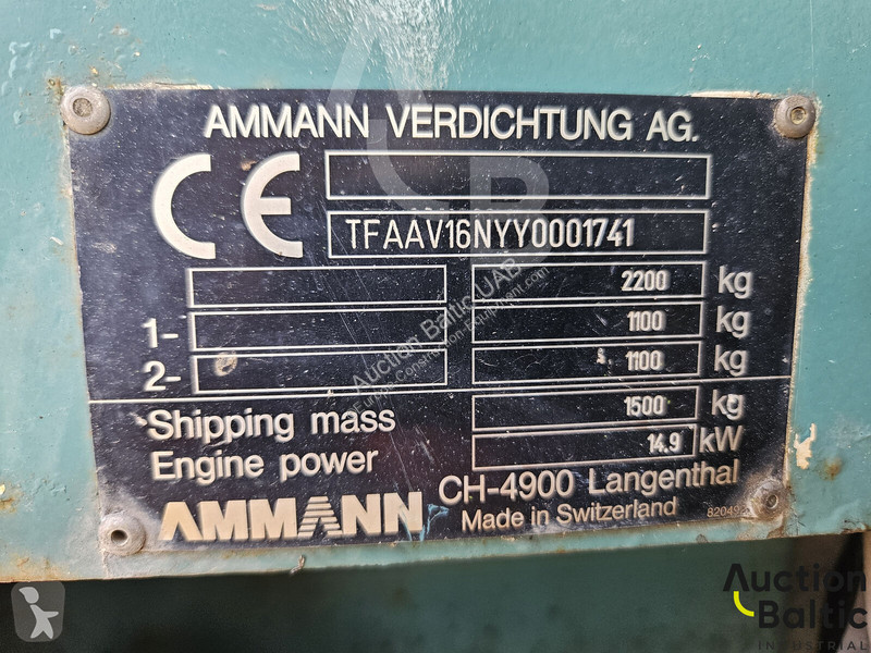 Compacteur Ammann 16