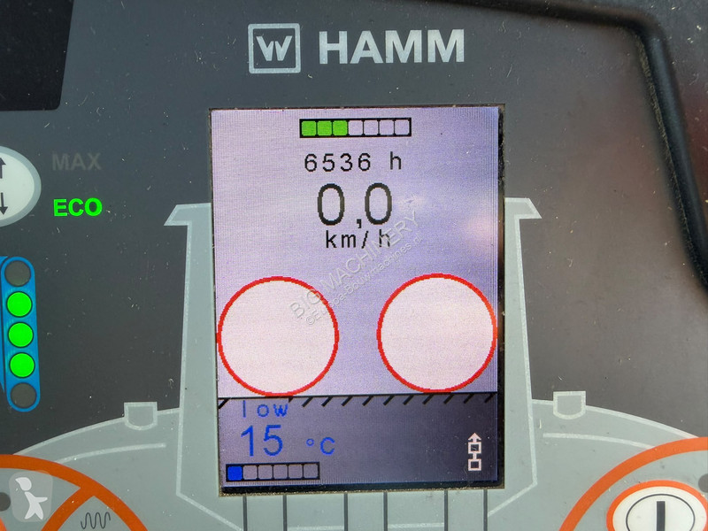 Vibrohenger Hamm DV70i + Bomag splitter