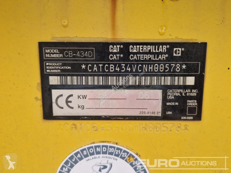 Compactor Caterpillar CB-434D