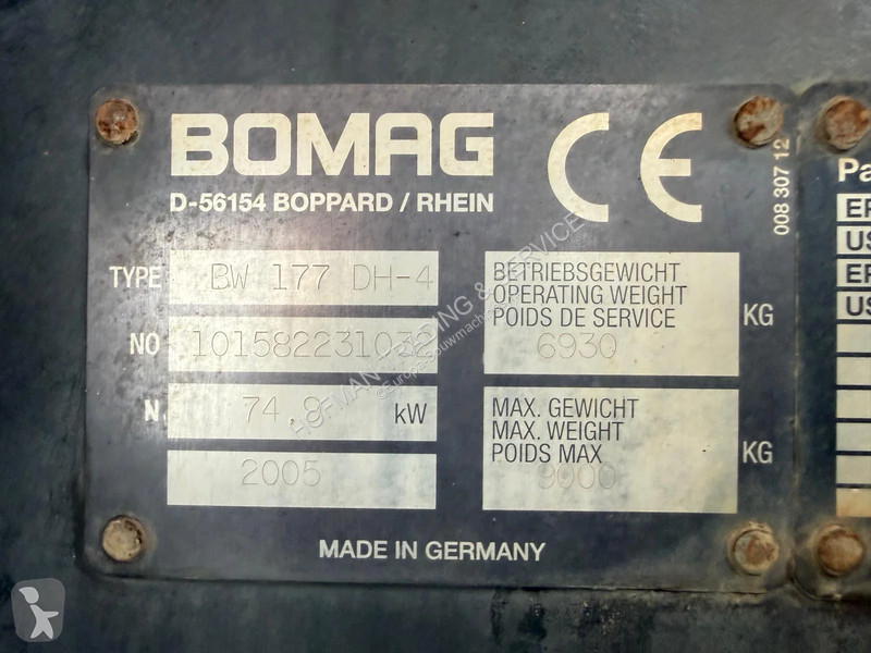 Zhutňovač Bomag