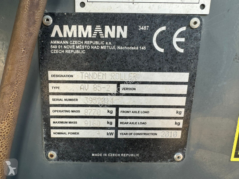 Compactador Ammann 85-2