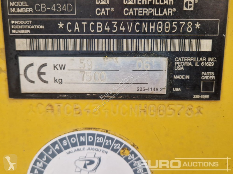 Compactor Caterpillar CB-434D