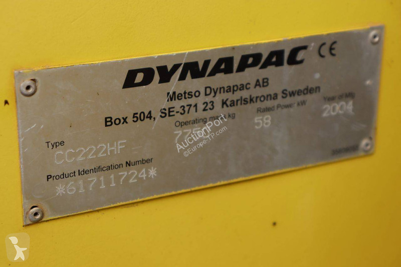 Compactor Bomag CC222HF