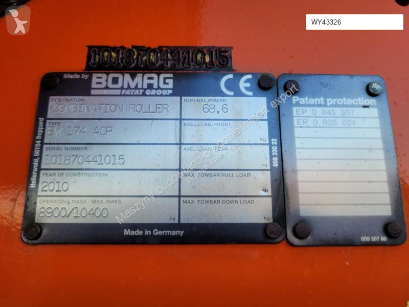 Compactor Bomag BW174