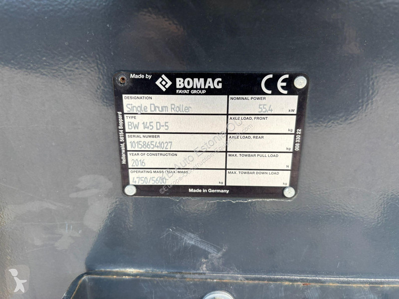 Дорожный каток Bomag